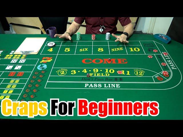 Day 1 Craps Dealer Introduction : Basics of Craps