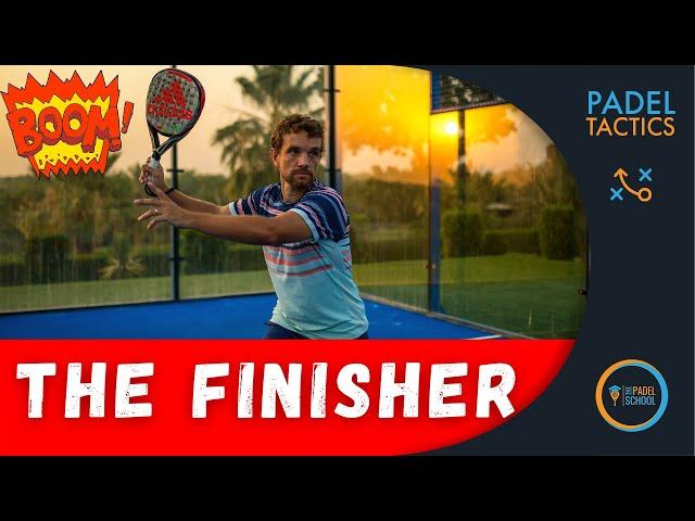 How to FINISH an easy ball!! Padel Tactics