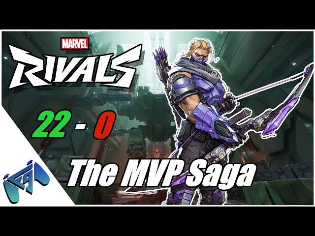 Marvel Rivals | Hawkeye 22-0 (the MVP saga)