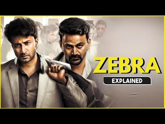 Zebra (2024) Movie Explained in Hindi  |  Zebra Movie Ending Explained in Hindi