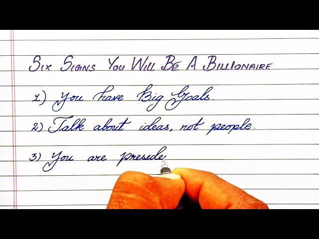 HOW TO BECOME AND BELIEVE COMMON MAN TO ALL BILLIONAIRE STEPS️|TIPS LEARN LIFE@impressivewriting