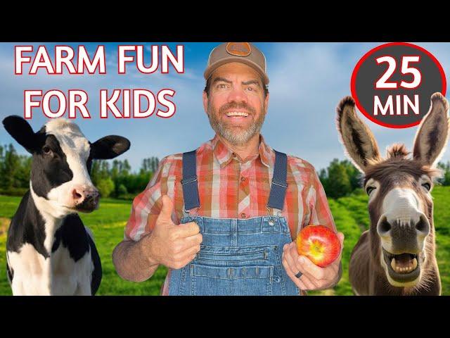 Farmer Jason Needs Help Feeding The Animals Some Treats! 