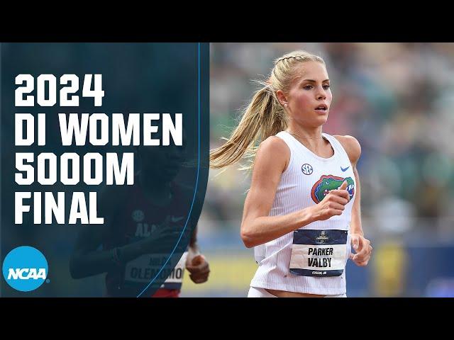 Parker Valby breaks NCAA 5000m record - 2024 NCAA outdoor track and field championships