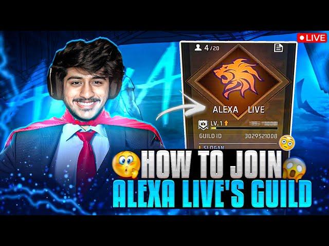 🫡 How To Join  Alexa Live's Guild 🫡