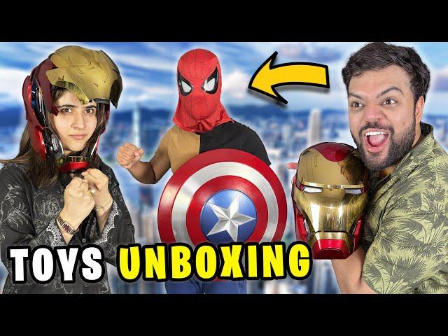 Unboxing My Super Hero Toys  | Best Purchase Of My Life 