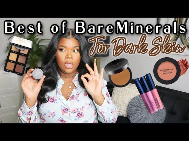 How to apply BareMinerals Makeup for Dark Skin /BEST AND FAVORITE PRODUCTS Tutorial