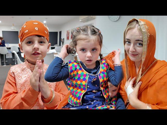 CELEBRATING GURU NANAK GURPURAB WITH OUR FAMILY *Punjabi Vlog*