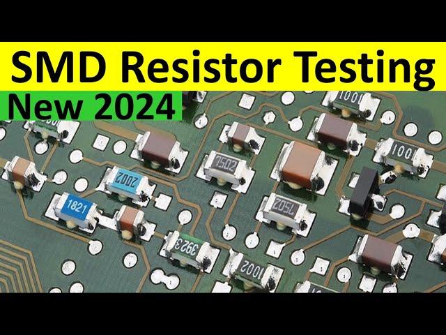 SMD Resistors Testing using multimeter - Laptop Motherboard Repair