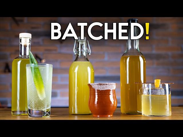 Batched is Better! Save Money & Time with Batched Cocktails