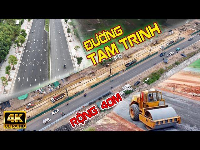 MỞ RỘNG ĐƯỜNG TAM TRINH| HẠ TẦNG HOÀNG MAI KHỞI SẮC ?!#duongtamtrinh #quanhoangmai #hanoidep