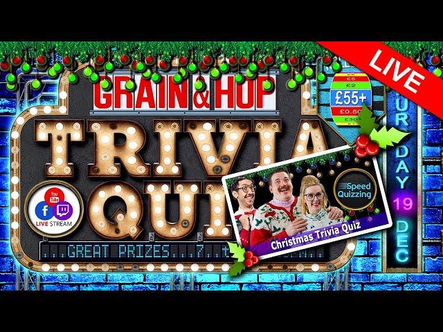 Christmas Trivia Quiz - The Grain And Hop Store - 19-12-24