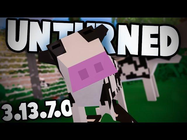 Unturned 3.13.7.0: ANIMALS + BACKSTORY + Umbrellas, Makeshift Cars, Makeshift Jerrycans, Snares