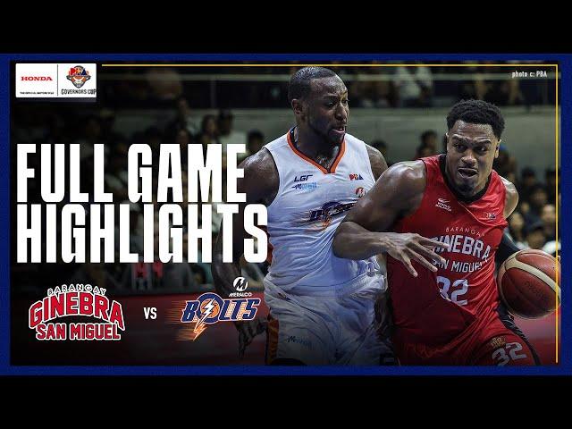 GINEBRA vs MERALCO | FULL GAME 2 QF HIGHLIGHTS | PBA SEASON 49 GOVERNORS' CUP | SEPT. 28, 2024