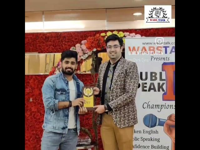 Announcement: Grand Public Speaking Championship on 24/6/23 #wabstalk #motivation