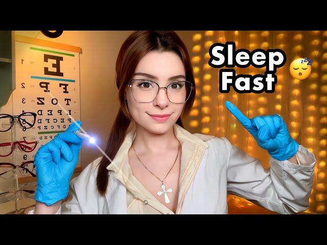 ASMR Classic Eye Exam  Follow my Instructions for Sleep, Light Tests