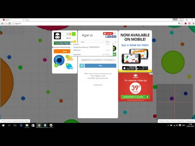 RespectYT - Agario // HOW TO HACK AGAR.IO???