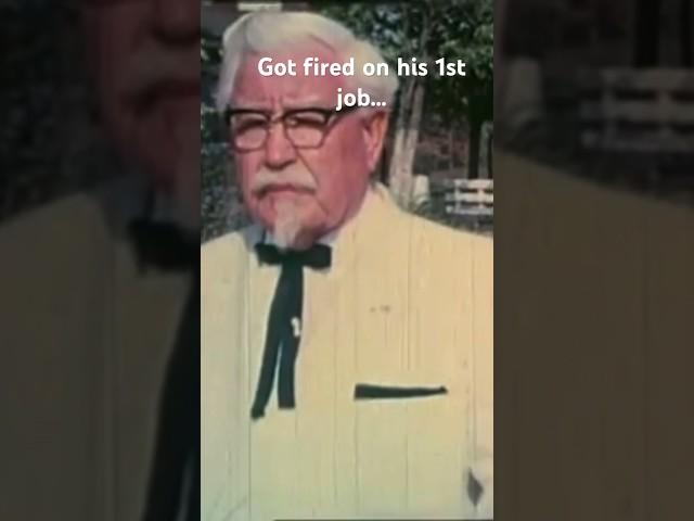 Colonel Sanders’ Inspiring Words from His Mother After Being Fired #LifeAdvice #Entrepreneurship