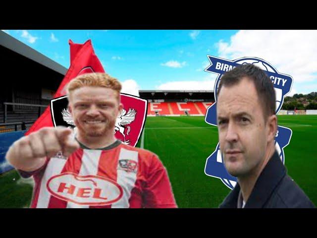 CHRIS DAVIES faces MUST WIN! | Exeter City Vs Birmingham City | match preview