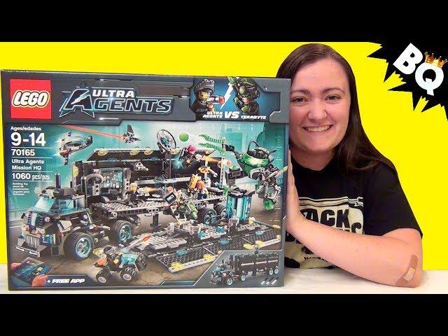 LEGO Ultra Agents Misson HQ 70165 Build & Review - BrickQueen