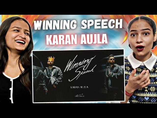 WINNING SPEECH - KARAN AUJLA | Reactions Hut