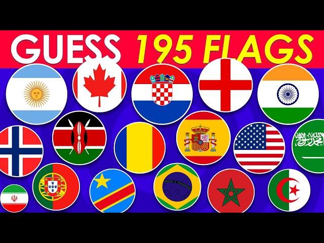  Guess ALL The Flags In The World   | Ultimate Flag Quiz