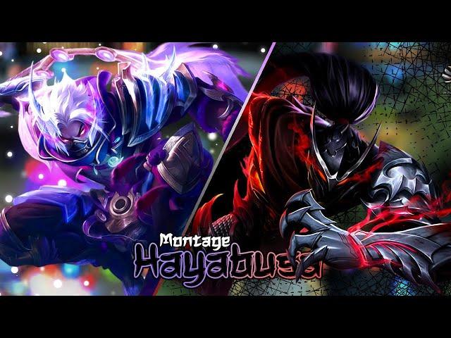 Ultimate Hayabusa Montage! • Ashura x Shadow of Obscurity Fast Freestyle — MLBB