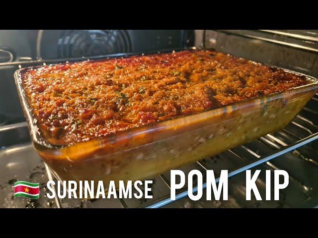  Surinaamse pom met kipdij recept|Surinamese pom