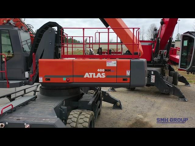 Safety Features of the Atlas 400 MH blue Material Handler - SMH Group