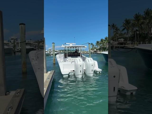 The all-new Bertram Yachts 39CC just backed into MarineMax Jupiter and it’s 100% your look ️
