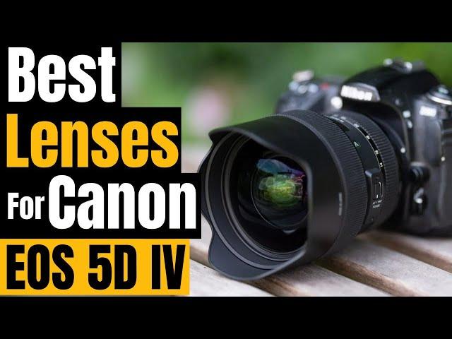 The Best Lenses for Canon EOS 5D Mark IV in 2024 [Buyer's Guide]