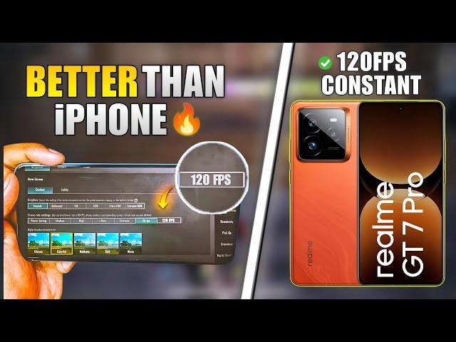 Realme Gt 7 Pro Bgmi Test / Realme Gt 7 Pro Gaming Test / Realme GT 7 Pro Pubg Test