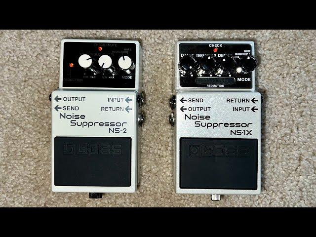 Boss NS-2 vs Boss NS-1X using the send/return loop