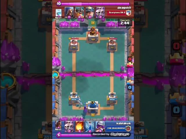 Epic Clash Royale win