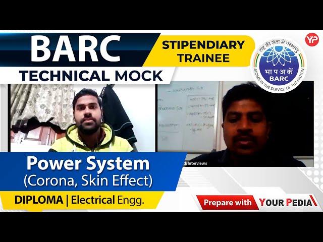 Power System Mock Interview for BARC Stipendiary Trainee | Interview Preparation with YourPedia