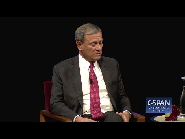 Chief Justice John Roberts on Cameras in the Supreme Court (C-SPAN)