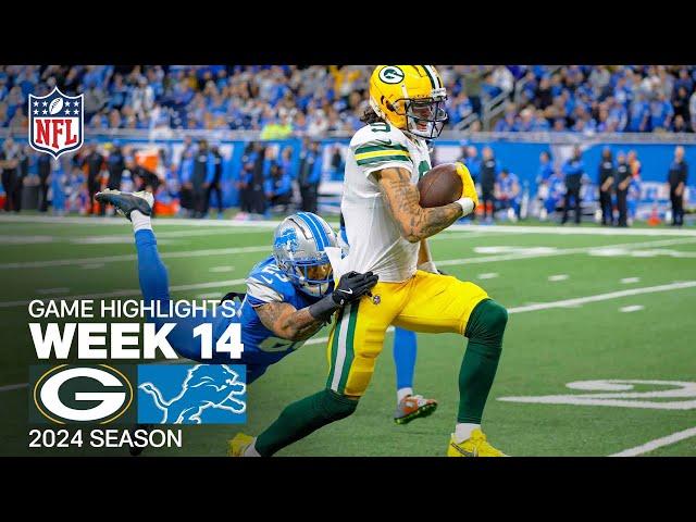 Green Bay Packers vs. Detroit Lions Game Highlights | NFL 2024 Season Week 14