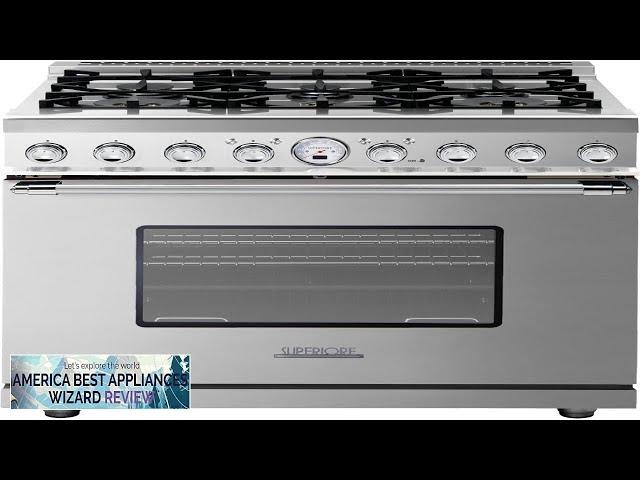 Superiore DECO 36" 6 Range Gas & Gas Oven Stainless Steel Chrome Review