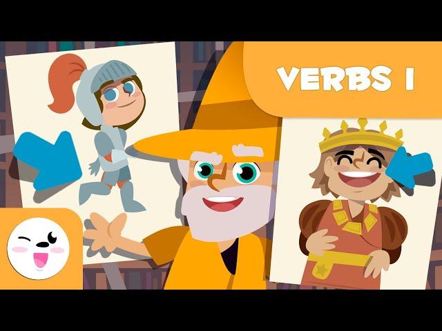 VERBS for Kids - Walk, Jump, Eat, Sleep, Write... - Episode 1