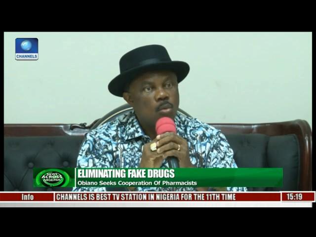 Gov. Willie Obiano Seeks Cooperation Of Pharmacists To Eliminate Fake Drugs