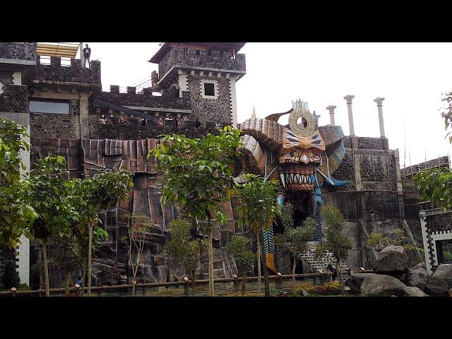 Wisata The Lost World Castle Merapi Jogja - Abi Suryono Channel