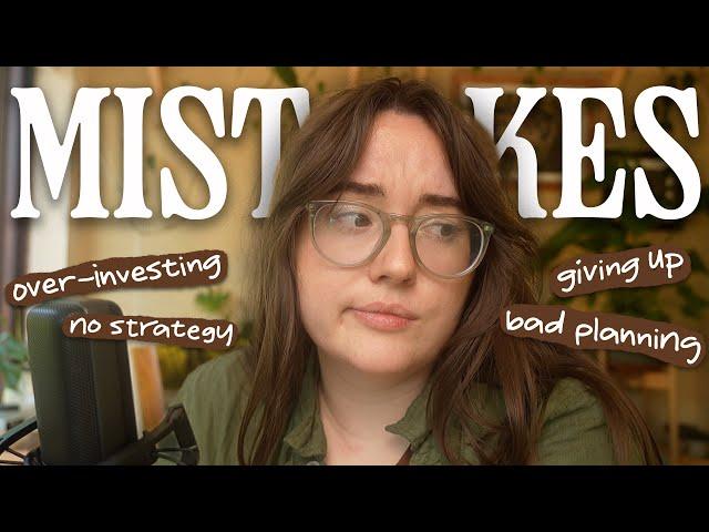 5 Mistakes Artists Make When STARTING Their Art Business  (learn from my mistakes!)