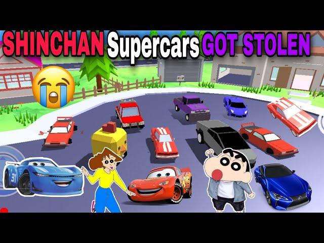 SOMEONE STEAL SHINCHAN ALL SUPERCARS | DUDE THEFT WARS SHINCHAN | SASTIGTA5 GETE GAMERZ |