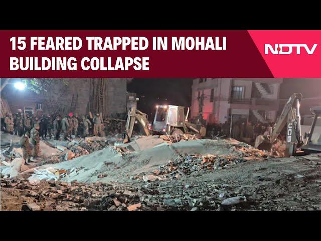 Punjab News | 15 Feared Trapped After Building Collapses In Punjab, Army Joins Rescue Op