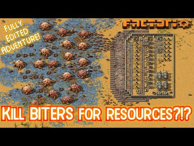 Can you beat Factorio WITHOUT ORE PATCHES???