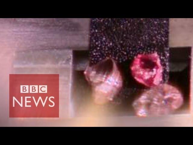 What makes pink diamonds pink? - BBC News