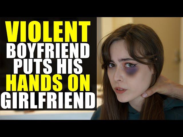 VIOLENT BOYFRIEND Puts His Hands On GIRLFRIEND!!!! TikTok Hand Gestures For HELP!!!!