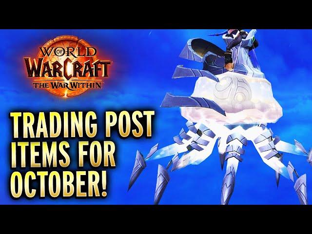 NEW Trading Post Items For October Plus HUGE Announcement! - World of Warcraft The War Within