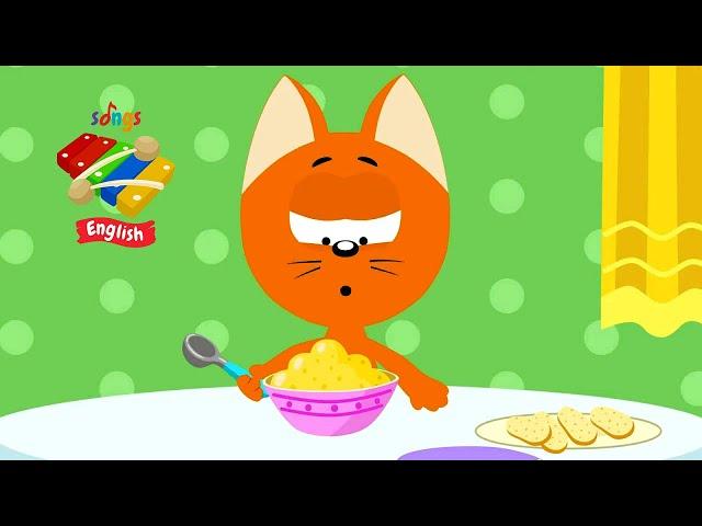 Morning Routine Kids Song -  Meow Meow Kitty  -  song for kids