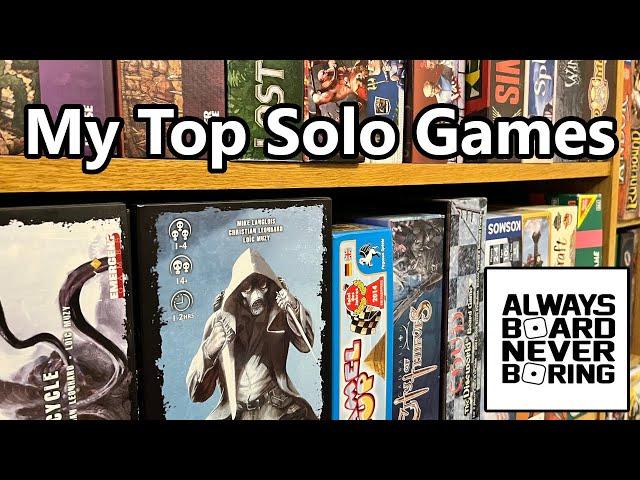 My Top 7 (or 10) Solo Dungeon Crawler, Sci-fi and Fantasy Adventure Games | A List of Thematic Games