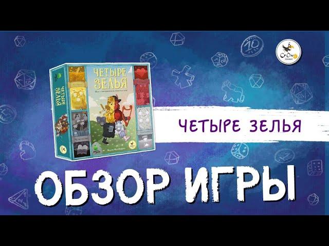 Настольная игра «Четыре зелья» — обзор